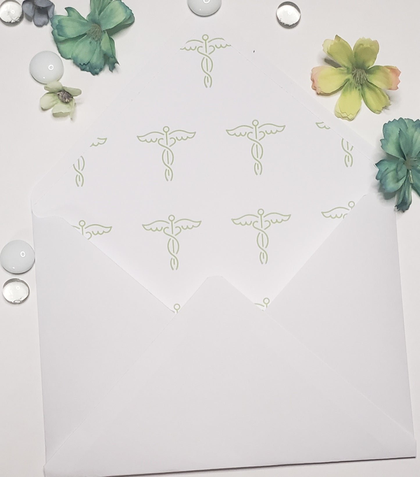 Wedding Invite(ready made) Medical theme